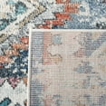 thumbnail image 6 of SAFAVIEH Phoenix Nash Geometric Area Rug, Blue/Ivory, 5'3" x 7'7", 6 of 7