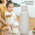 thumbnail image 4 of Portable Electric Kettle Fast Boiling Precise Temp Control Cordless Travel Water Boiler 500ml 5Temperature Settings for Camping Trips, Car Travel, 4 of 7