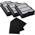 thumbnail image 1 of HUGFEGWE 3 Pack Hapf600 Replacement Filters Kit fit for Holmes HAP615 HAP625 HAP650 Hapf600 filter B (Hapf600 Replacement Filters, Air Purifier Parts & Accessories) CA919-103217, 1 of 6