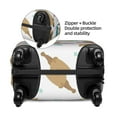 thumbnail image 2 of Rateoe Yoga Dogs Poses Printed Luggage Cover, Suitcase Protector Fits 18-32 Inch Luggage-Large, 2 of 7