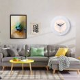 thumbnail image 2 of Aplique de pared LED Diseño creativo moderno Lámpara de pared Reloj Lámpara de noche Iluminación interior Decoración para sala de estar, dormitorio, habitación de niños, oficina, pasillo, escalera, porche,C [Clase de eficiencia energética A+++] brillar Electrónica, 2 of 5