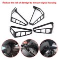 thumbnail image 2 of FlyFlise Motorcycle Front and Rear Turn Signal Light Protection Guard Cover Replacement for, 2 of 8