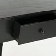 thumbnail image 4 of SAFAVIEH Gomez Solid Casual Corner Table With Storage Drawer, Distressed Black, 4 of 5