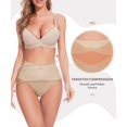 thumbnail image 2 of Shapewear Tummy Control Panties-Body Shaping Briefs Compression Underwear Low Rise Shapewear Girdle Panty for Women, 2 of 6