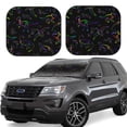 thumbnail image 1 of Wukai Dinosaur Car Front Windshield Sun Shade,Sun Visor Shield Block Automotive Interior Protector Blocks UV Rays-Small, 1 of 6