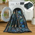 thumbnail image 6 of Wondo 4' x 6' Low Pile Area Rugs, Machine Washable Rug for Living Room, Bedroom, Kids' Room & High-Traffic Areas, Black, 6 of 7