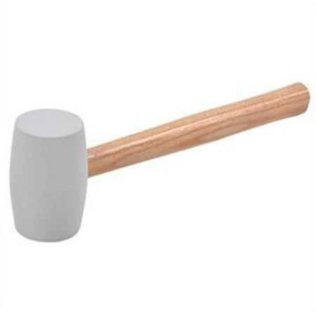 UPC: 0052088073711 | APEX TOOL GROUP-ASIA JK160110 16OZ White Rubber Mallet