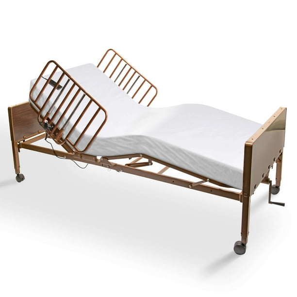 ProHeal Semi Electric Hospital Bed Full Package For Home Use Medical Bed 36" x 80", Automatic