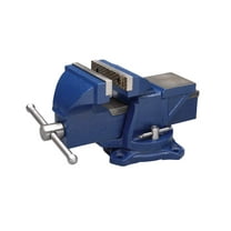 Wilton General Purpose Bench Vise, 4" Jaw Width, 3" Max Jaw Opening, 2-1/4" Throat (11104) CA2
