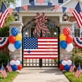 thumbnail image 6 of RYDCOT Patriotic Bows for Wreaths Decorations, Red White Blue Stripe String Stars Bow, Independence Day,Memorial Day,Veteran's Day,USA,American Front Door Indoor Outdoor Decor (1Pcs), 6 of 6
