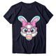 thumbnail image 1 of Camisetas de Manga Larga de las Mujeres Pascua Impresión Cuello Redondo Suelto Casual Suave Poliéster Primavera Verano Vacaciones Suéter Tops, 1 of 8