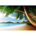 thumbnail image 2 of Wall26 Sunset on Beach ANSE Takamaka of Mahe Island, Seychelles - Removable Wall Mural | Self-Adhesive Large Wallpaper - 100x144 inches, 2 of 5