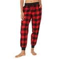 thumbnail image 1 of Niuer Hight Waist Casual Loose Fit Pants For Women Check Plaid Pajamas Pjs Joggers Pants Fall Bottom Loungewear Trousers Pants, 1 of 3