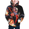 thumbnail image 4 of My Hero Academia Bakugo Katsuki Kids' Hoodie 3d Print Sweatshirt Soft Pullover Hooded With Big Pockets For Boys Or Girls Small, 4 of 8