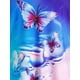 thumbnail image 4 of Plus tamaño de impresión de la mariposa Ombre Tank Top Rosegal Camisetas sin mangas de talla grande, 4 of 5