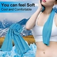 thumbnail image 3 of 8 Pack Cooling Towels 40"x 12",Ice Towel for Neck and Face,Soft Breathable Chilly Microfiber Cool Towels for Yoga,Gym,Fitness,Camping,Running,Workout & More Activities, 3 of 10