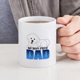 thumbnail image 6 of CafePress - Bichon Frise Dad Mug - 11 oz Ceramic Mug - Novelty Coffee Tea Cup, 6 of 6