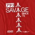 thumbnail image 2 of Atari T-Shirt Savage 72 Unisex Graphic Tee For Men & Women, 2 of 7