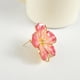 thumbnail image 5 of Broches vintage con flores, broches con cristales sintéticos, peonía rosa y flor de ciruelo., 5 of 9