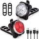 thumbnail image 1 of Juego de luces para bicicleta, recargable por USB, luz de bicicleta súper brillante, luz delantera y trasera para bicicleta, faro para bicicleta, duración de batería 2 veces mayor, resistente al agua., 1 of 5