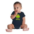 thumbnail image 6 of TMNT Michelangelo Ninja Turtle Head Romper Boys or Girls Infant Baby Brisco Brands 24M, 6 of 7