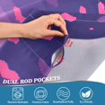 thumbnail image 5 of Yayeee Kitchen Curtains Tier Set of 2 Light Filtering 57"x24" Over Sink Window Panels, Gradient Love, 5 of 7