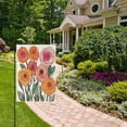 thumbnail image 2 of Yayeee Garden Flag 28"x40" Double Sided Outdoor Yard Lawn Holiday Decorations, Hand Drawn Floral, 2 of 6