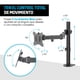 thumbnail image 4 of Soporte para Monitor Redlemon  Hasta 32” Ajuste Vertical y Horizontal, 4 of 8
