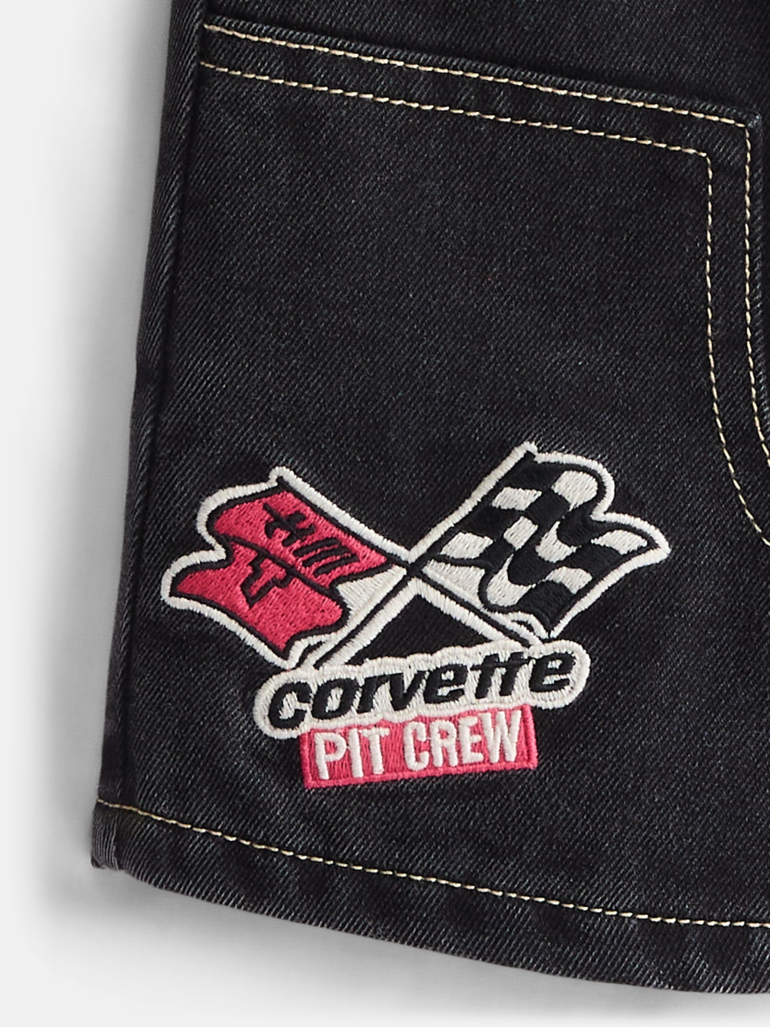 Chevy Toddler Boys Graphic Denim Shorts, Sizes 12M-5T
