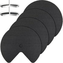 4Pcs Lazy Shelf Liner Non Adhesive Kitchen Cabinet Liners Non Skid Mats for Kitchen Shelf Corner Drawer Pantry 26 Inch-B