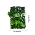 thumbnail image 2 of Expandable Artificial Faux Leaf Hedge Fence Panel for Balcony and Outdoor Privacy, Decorative Wall Screen for Gardens and Patios, 2 of 5