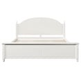 thumbnail image 6 of Noble House Alver Queen Size Wooden Bed Frame with Classic Arched Headboard, Modern Timeless Design, White, 6 of 9