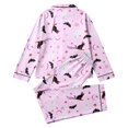 thumbnail image 7 of LIIPEE Girls Halloween Graphic Pajamas Long Sleeve Shirts And Pants Pajama Sets Kids Fall Sleepwear 4-14 Years, 7 of 7