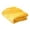 Yellow, variant on Flannel Blanket, 39 x 47 Inch Small Soft Warm Fleece Throw for Kids Toddlers Pets Sofa Nap and Nursery Room Decoration, Coffee