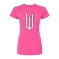 thumbnail image 2 of Wicked - A Story Of Two Halves - Juniors Fitted Graphic T-Shirt, 2 of 5
