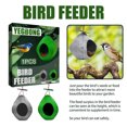 thumbnail image 4 of Bird Feeder Fly Through Bird Feeders for Outside Hanging - Rounded Roof Design Decorative Attract More Wild Birds for Garden, Yard, Backyard, Deck and Porch Decor, 7.3-Inch, 4 of 8