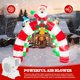 thumbnail image 5 of Lámpara LED Kalolary de Navidad con forma de arco inflable de 3,7 m, 5 of 8