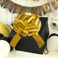 thumbnail image 2 of Car Bow HQJAXJ, decoración de regalo impermeable, dorada, de 20 pulgadas, 2 of 5