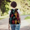 thumbnail image 6 of Lightweight Backpack Halloween Scary Hands School Bag Travel Laptop Daypack for Men Women Casual Rucksack, 6 of 6