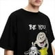 thumbnail image 4 of Camiseta de gran tamaño de Peanuts, Charlie Brown y Snoopy, camisetas de algodón, camiseta The World Will Adjust para camisetas de manga corta para hombres, 4 of 4