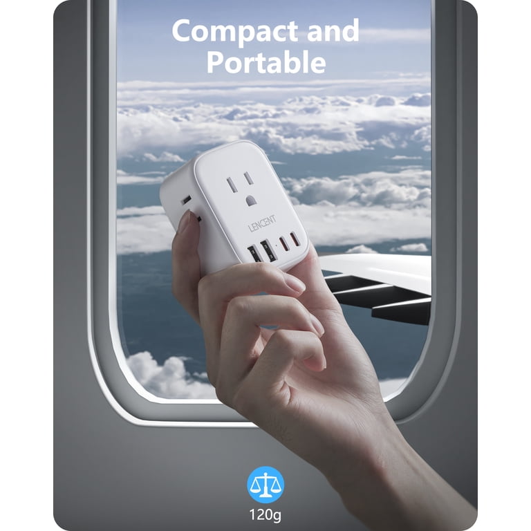 LENCENT 8-in-1 European Travel Plug Adapter photo 8