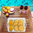 thumbnail image 7 of Beach Themed Serving Trays 12.75 in for Fruit Dessert Holder Food Snack Servings Rectangular Platters Home Kitchen Dining Summer Party Favor Table Decoration Gift Supplies Set of 4 with Oggeto, 7 of 7