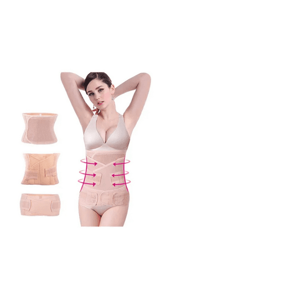 Faja Banda Abdominal Postparto Malubero TRES EN UNO VIENTRE