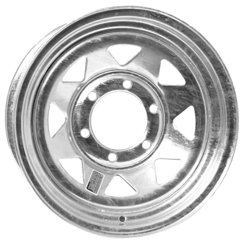 0mm Galvanized Wheel Rim 14 Inch Pacer 28GA Trailer 8 Spoke 14x6 5x4.5
