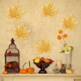 thumbnail image 4 of 50 Pcs Feuilles d'Érable d'Automne en Tissu - Décoration de Classe Automne/halloween, Table Réutilisable Saisonnière, 4 of 6