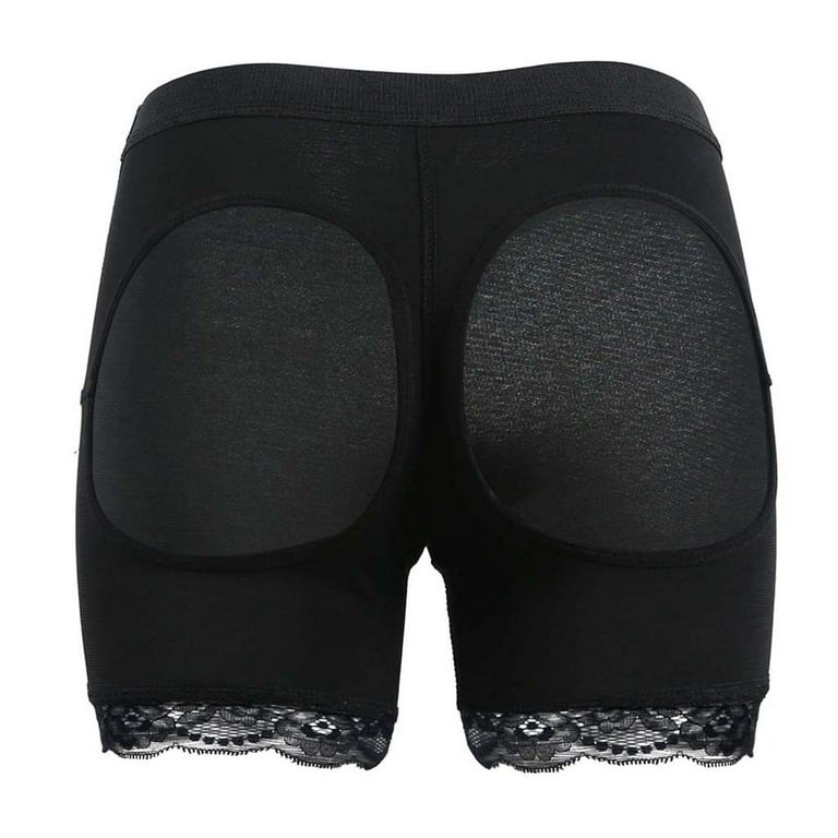 HUPOM Control Top Pantyhose For Women Girls Panties Briefs Activewear Hook  & Loop Banded Waist Black L 