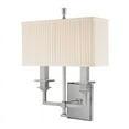 thumbnail image 2 of Hudson Valley Lighting 242AGB Berwick 2 Light Wall Sconce,Aged Brass, 2 of 2
