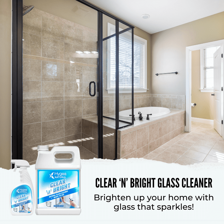 Shower Door Cleaning and Water Stain  - Brite and Clean Windows