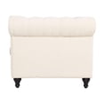 thumbnail image 6 of Home Square Living 2 Piece Microfiber Living Room Sofa Set in Cream, 6 of 9