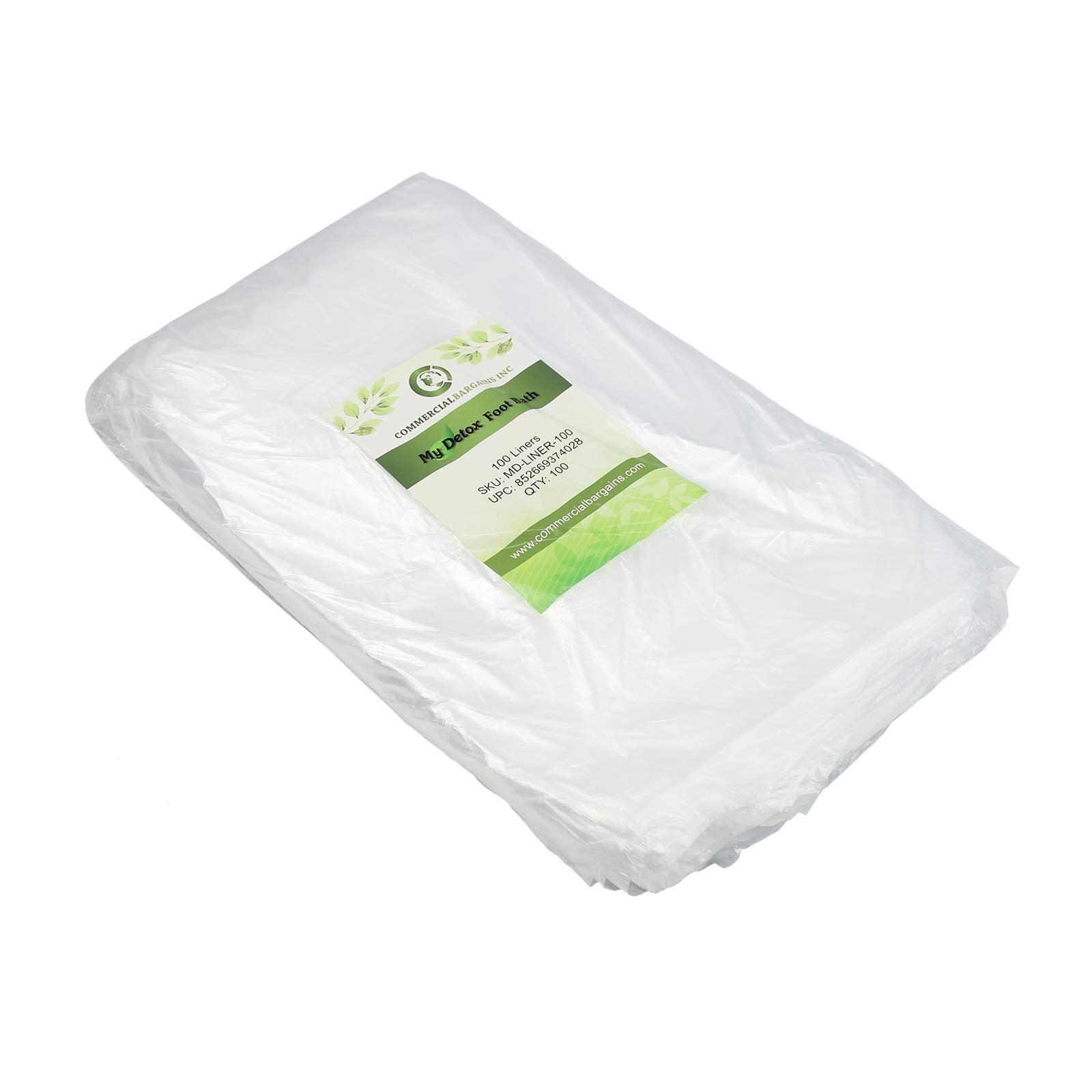 200 Plastic Liners For Large Ionic My Detox Foot Tub Basin